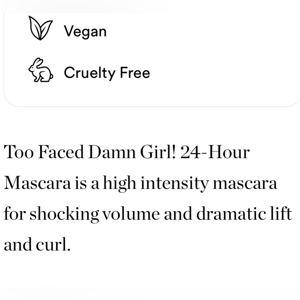 DAMN GIRL! Mascara & Free Sparkly Hairpin - Picture 4 of 10